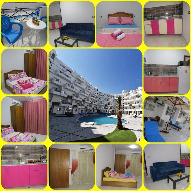 Apartments Near Dolce Vita - Redsealine Hurghada Exteriör bild
